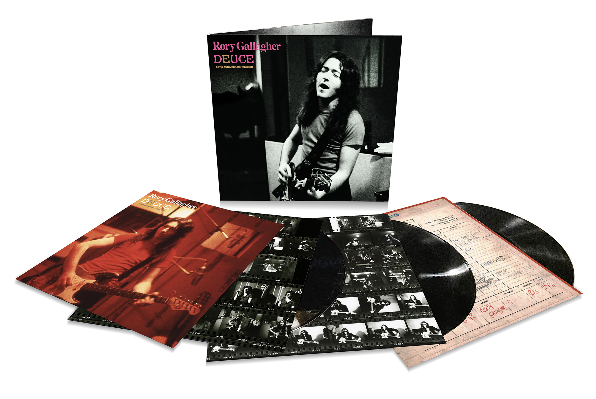 Rory Gallagher - Deuce Triple Vinyl layout